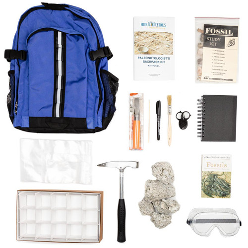 Paleontologist's backpack kit