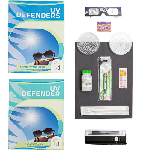 UV Defenders electromagnetic reaction physics high school home kit