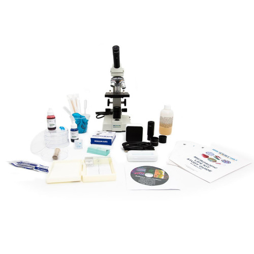 Image of entire microscopic kit