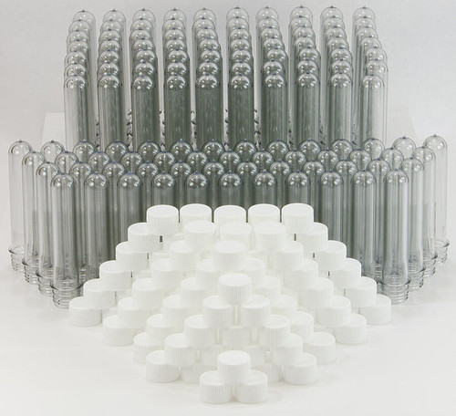 Giant Test Tubes (Baby Soda Bottles), 120 pack