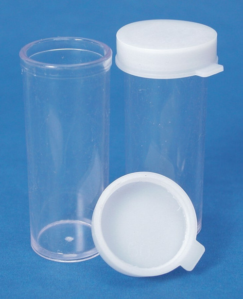 Collecting Vials, styrene, 3 dram, 12 pack