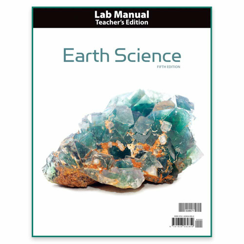 BJU Press Earth Science 8 Teacher Lab Manual