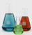Pyrex Erlenmeyer Flasks, all sizes