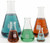 Pyrex Erlenmeyer Flasks, set of 5