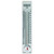 Thermometer, aluminum back