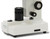 led microscope base with condenser and led illumination