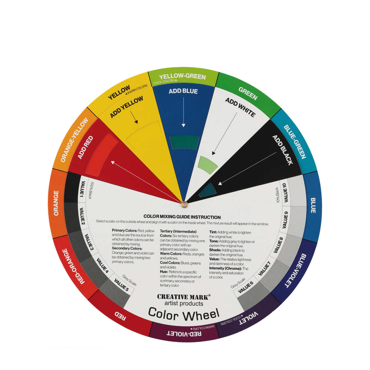 Color Charts, Color Wheels & Mixing Guides