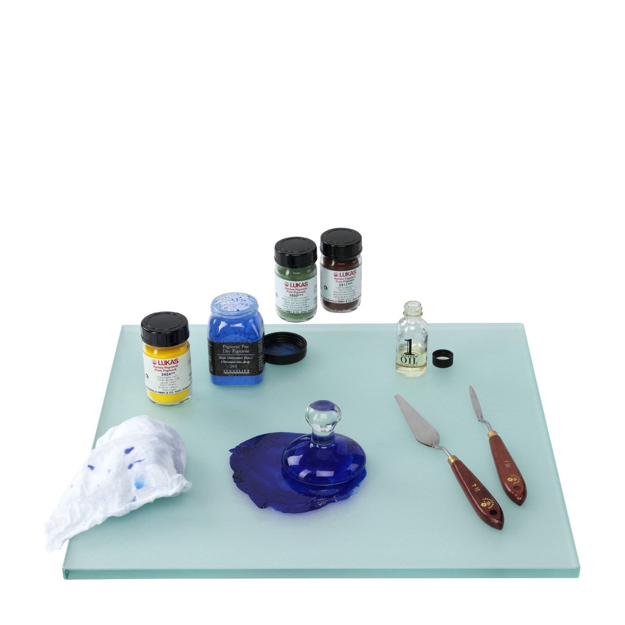Mixing Plates & Tools