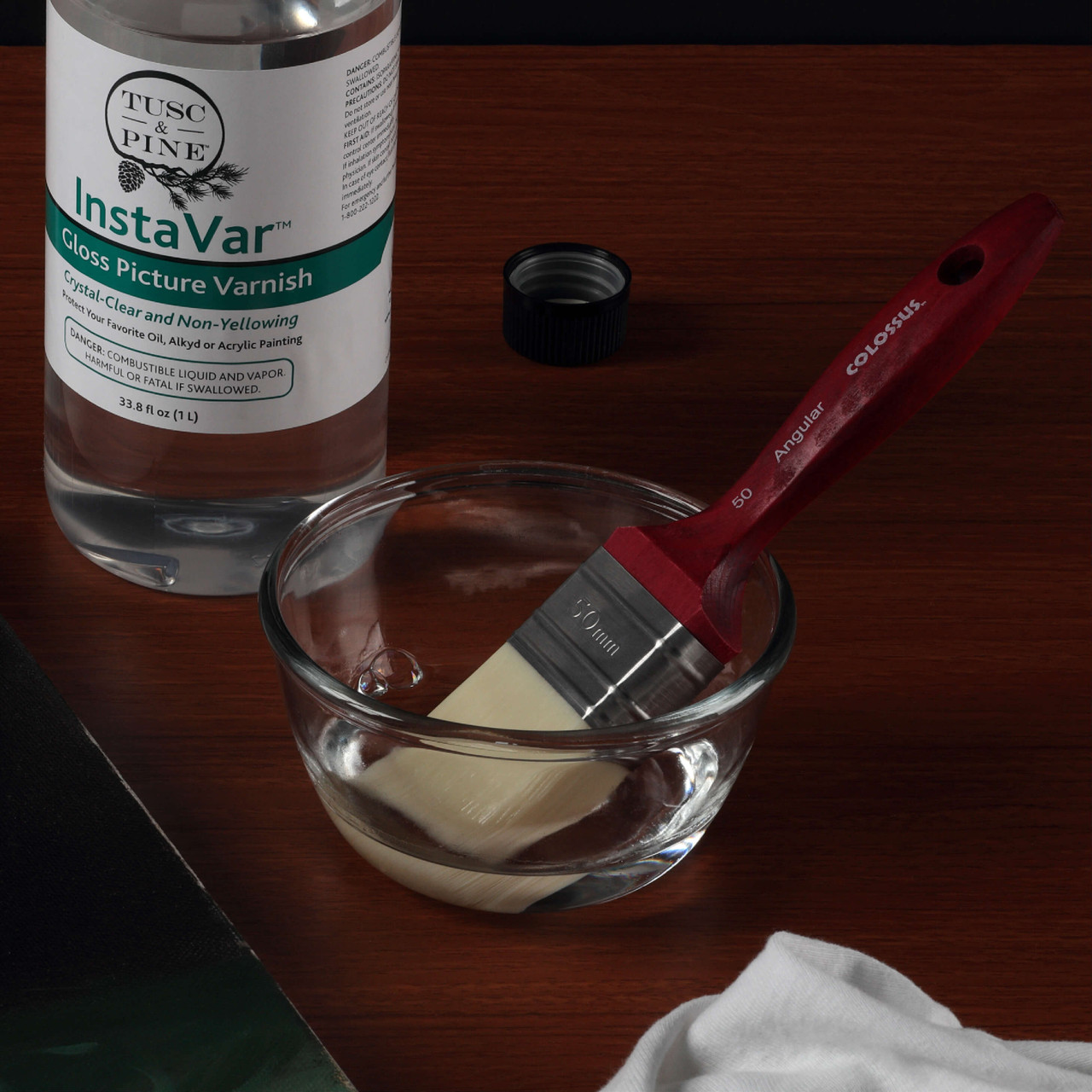 Varnish & Gesso Brushes