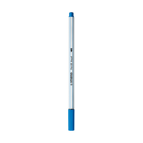 Stabilo Pen 68 Brush Marker Dark Blue - (1000086072)