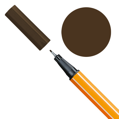 Stabilo Point 88 Pen Brown (No. 45) - (1000079376)