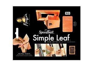 Mona Lisa Simple Leaf Genuine Copper 18 Sheets 5.5x5.5 Inch - (200018233)