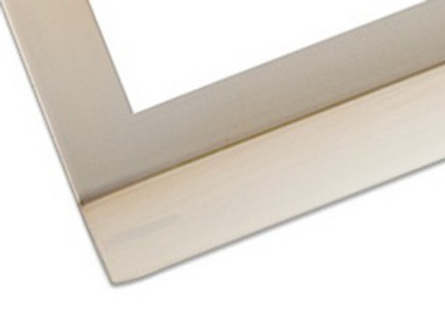 Ambiance Gallery Wood Frame 12x24 in. White Wash - (76025)