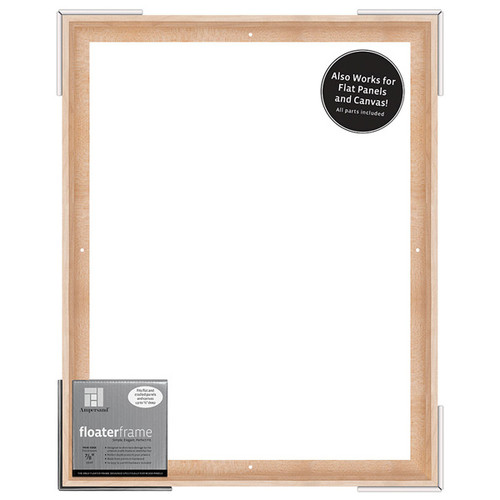Ampersand Thin 7/8" Depth Floater Frame Maple 16"x20" - (200025315)