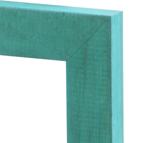 Country Chic 1.5in Wood Frame Acrylic Glazing & Backing 18x24 - French Teal - (200019904)