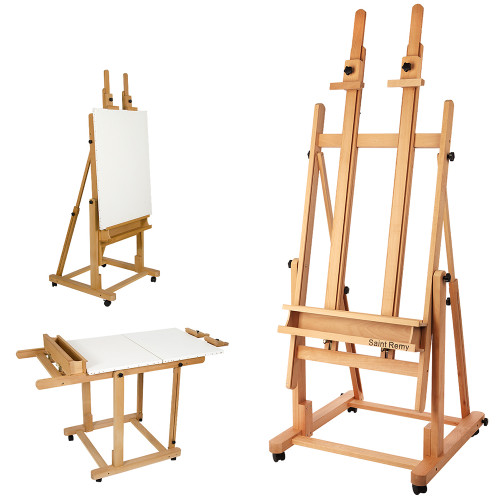 Saint Remy Multi-Angle Beechwood Studio Easel - (85709)