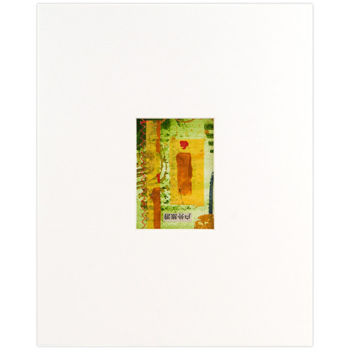 Viewpoint Artist Trading Card Single Mat (10-Pack) 8"x10" - White - (84946)