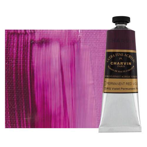 Charvin Acrylic 60ml Permanent Red Violet - (200011345)