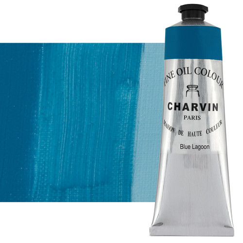 Charvin Fine Oil Colour Blue Lagoon 150mL Tube - (82571)