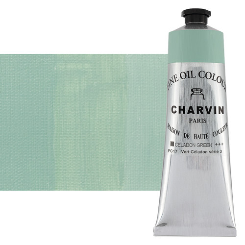 Charvin Fine Oil Colour Celadon Green 150mL Tube - (82581)
