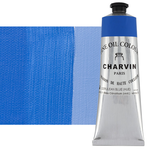 Charvin Fine Oil Colour Cerulean Blue 150mL Tube - (82585)