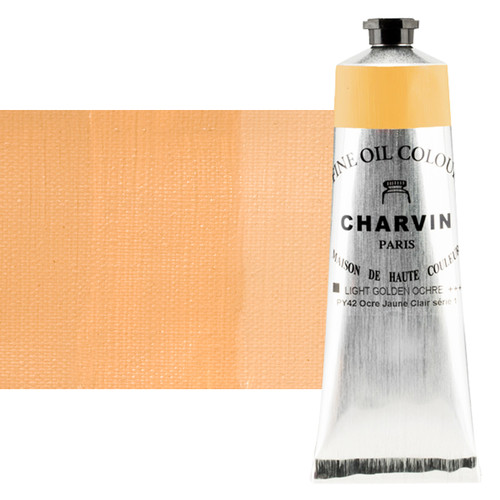 Charvin Fine Oil Colour Golden Ochre Light 150mL Tube - (82615)