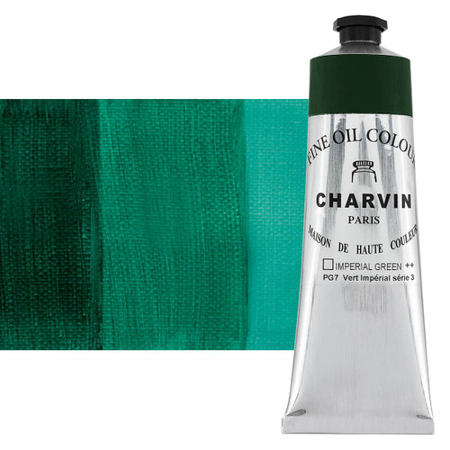 Charvin Fine Oil Colour Imperial Green 150mL Tube - (82623)