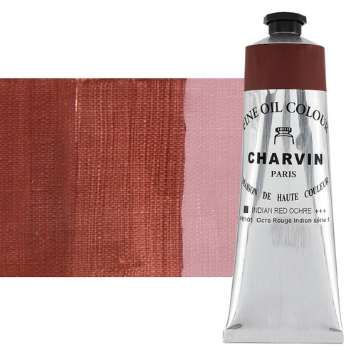 Charvin Fine Oil Colour Indian Red Ochre 150mL Tube - (82627)