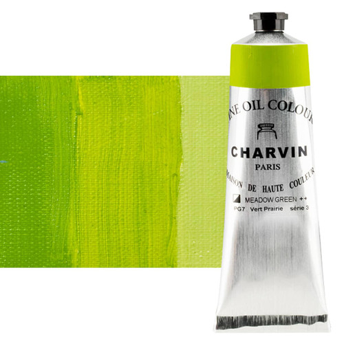 Charvin Fine Oil Colour Meadow Green 150mL Tube - (82650)