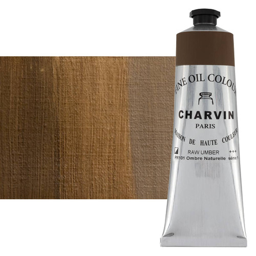 Charvin Fine Oil Colour Raw Umber 150mL Tube - (82677)