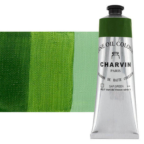 Charvin Fine Oil Colour Sap Green 150mL Tube - (82691)