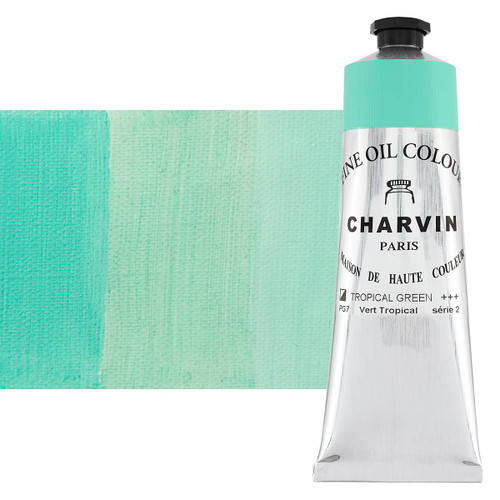 Charvin Fine Oil Colour Tropical Green 150mL Tube - (82697)