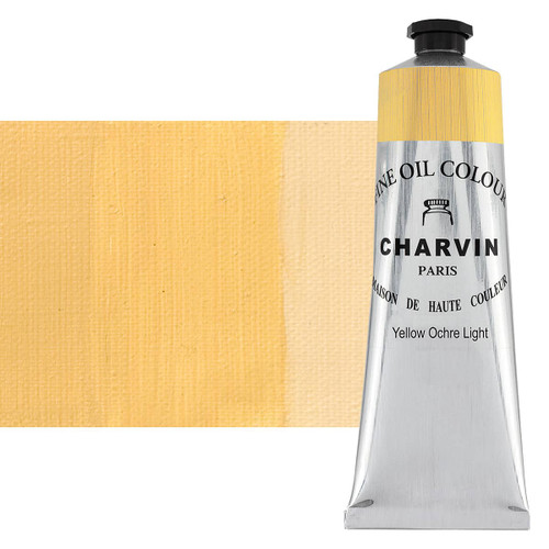Charvin Fine Oil Colour Yellow Ochre Light 150mL Tube - (82710)