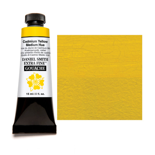 Daniel Smith Extra Fine Gouache 15 ml Cadmium Yellow Medium Hue - (200041674)