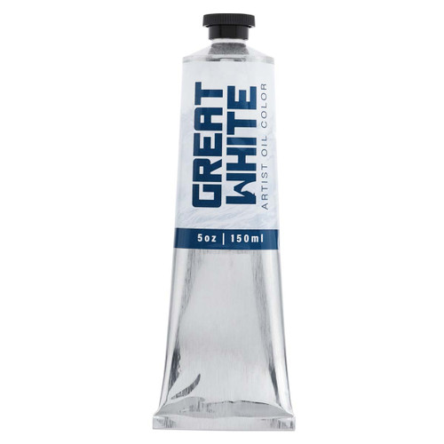 Great White Artist Oil Color 150ml Tube - (200039513)