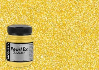 Jacquard Pearl-Ex Pigment Bright Yellow .5oz Jar - (59839)