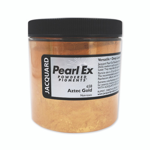 Jacquard Pearl-Ex Powdered Pigments 4oz Aztec Gold - (59854)