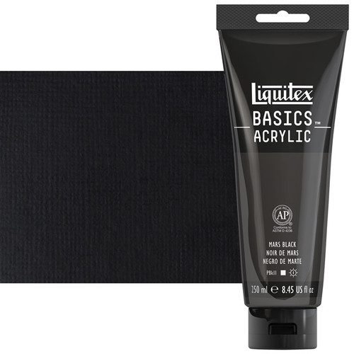 Liquitex Basics 250ml Tube Mars Black - (77807)
