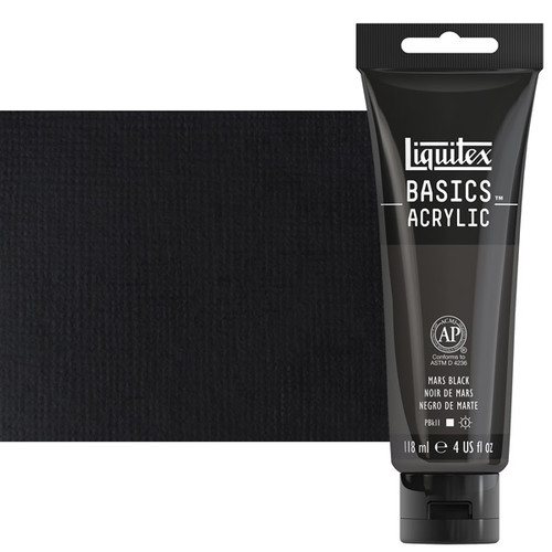 Liquitex Basics 4oz Mars Black - (49444)