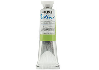 Lukas Berlin Water Mixable Oil Cinnabar Green Light Hue 37ml - (200018517)