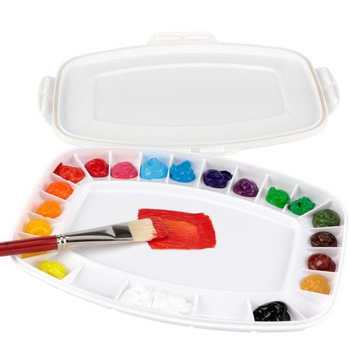 SoHo Air-Tight Mixed Media 23-Well Palette - (89710)
