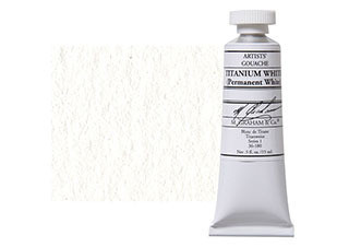 M. Graham Artists' Gouache 15ml Titanium White - (200030216)