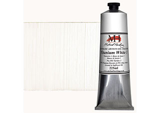 Michael Harding Artists Oil Colour 225ml Titanium White #1 - (200000146)