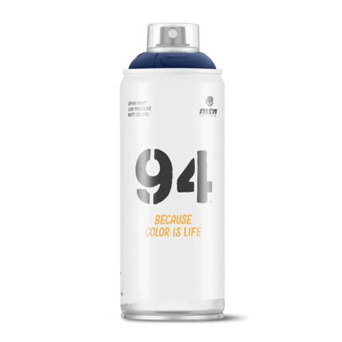 Montana Colors MTN 94 Spray Paint Navy Blue 400ml Can - (1000082129)