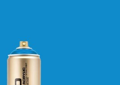 Montana GOLD Spray Paint 400ml Flame Blue - (79734)