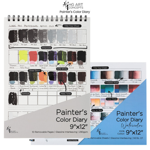 HG Concepts Painter's Diary