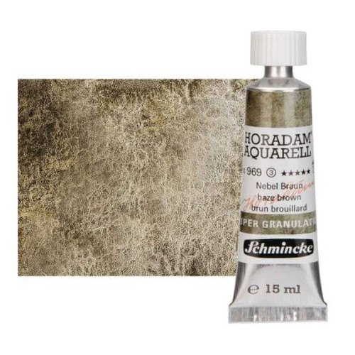 Schmincke Horadam Super Granulating Watercolor 15ml Haze Brown - (200041768)