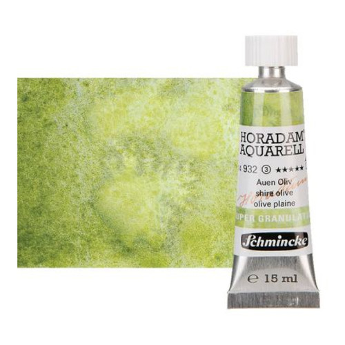 Schmincke Horadam Super Granulating Watercolor 15ml Shire Olive - (200038009)