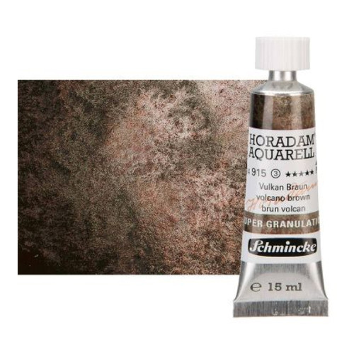 Schmincke Horadam Super Granulating Watercolor 15ml Volcano Brown - (200038011)