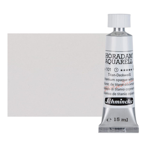 Schmincke Horadam Watercolor 15ml Titanium-Opaque White - (38867)